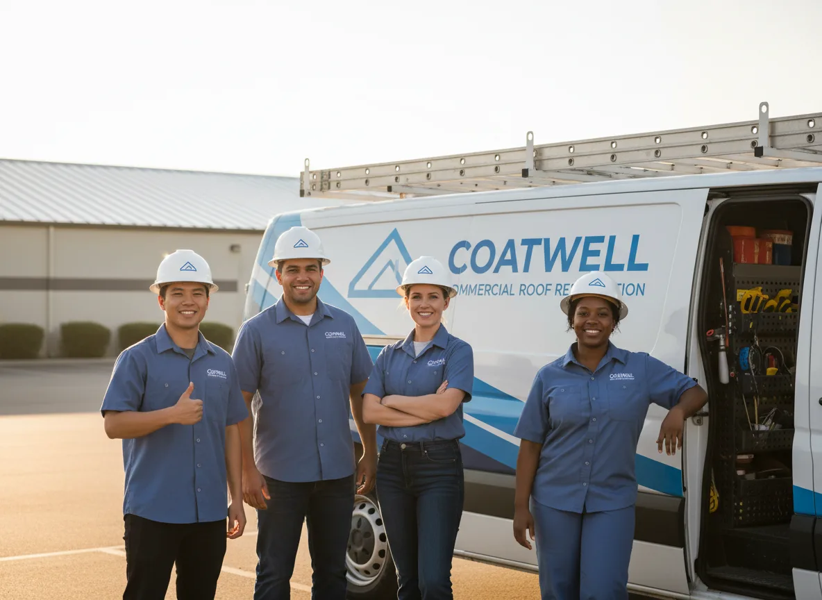 Commercial roof coating company in Darfur, MN